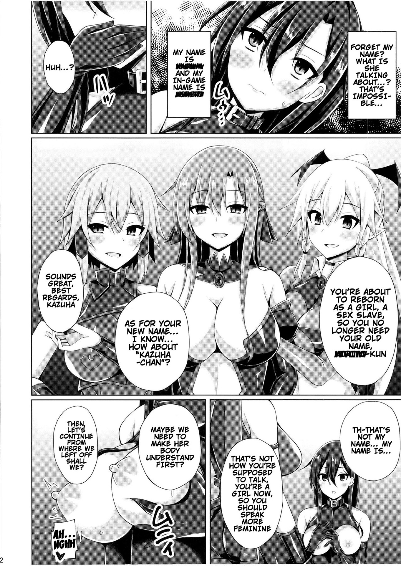 Hentai Manga Comic-There's Nothing Left Of Me From When I Was The Black Knight-Read-11